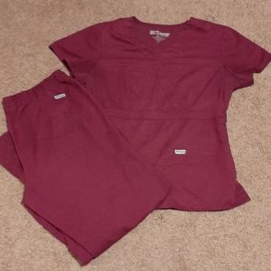COPY - Greys anatomy scrub set